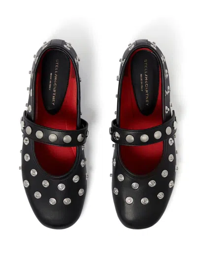 Stella Mccartney Ryder Vegan Embellished Mary Jane Ballerina Flats
