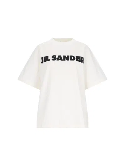 Jil Sander Relaxed-fit Cotton T-shirt With Bold Logo