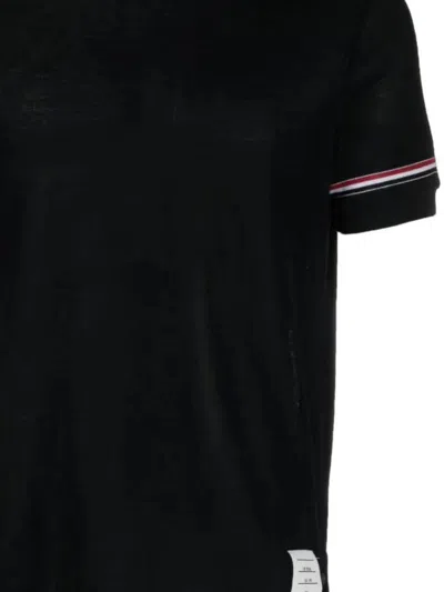 Thom Browne Polo Shirt With Lapel Short Sleeve