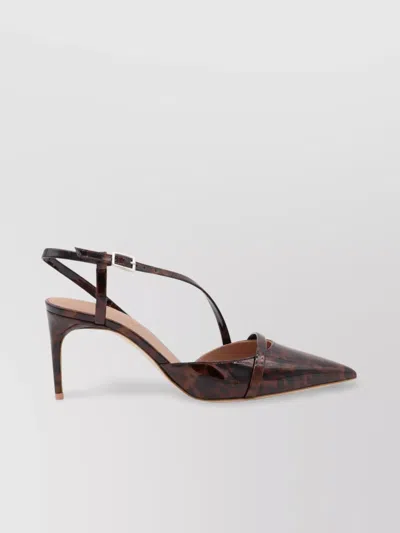 Malone Souliers Pointed Toe Stiletto Heel Strappy Pumps