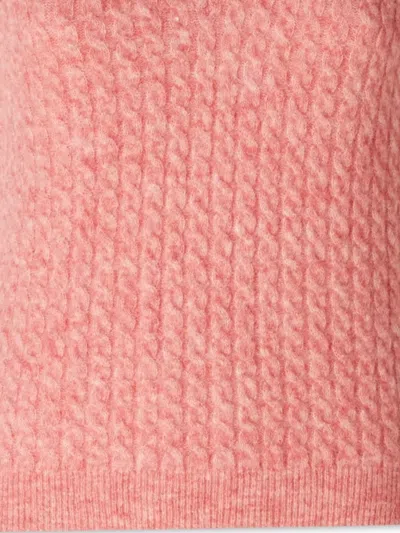 Ballantyne Knitwear V Neckline Sleeveless Ribbed Hem In 11106