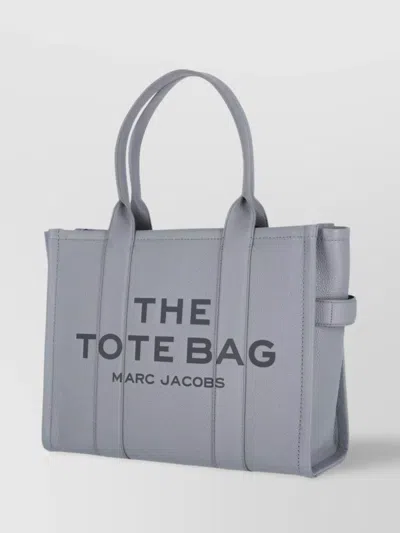 Marc Jacobs The Leather Large Tote Bag In Blue