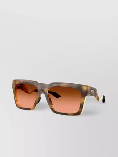 Oakley Square Frame Sunglasses Tortoiseshell Pattern