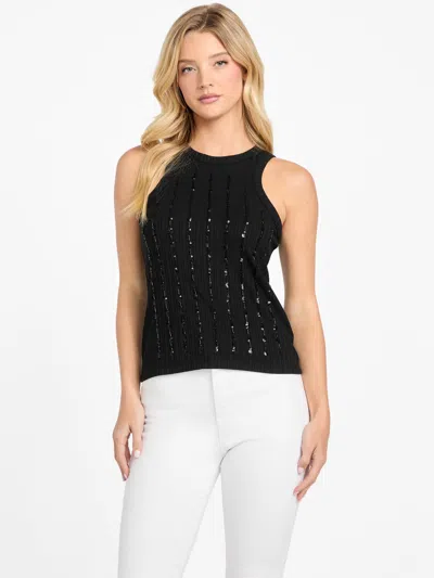 Guess Factory Chrysta Sequin Tank