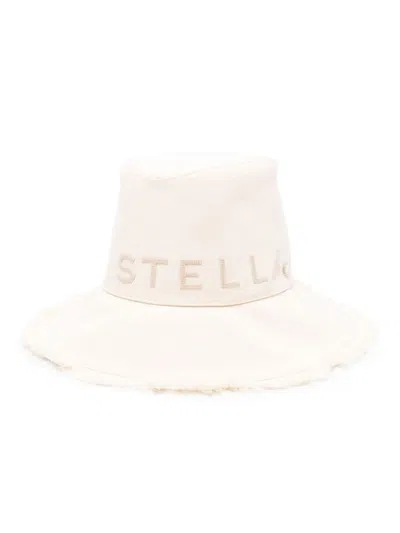 Stella Mccartney Stella Mc Cartney Logo Canvas Fedora Hat