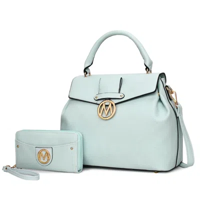 Mkf Collection By Mia K Aurora Satchel & Wristlet Wallet Handbag Purse By Mia K.
