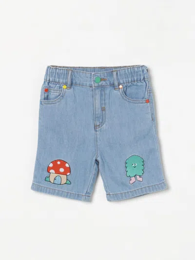 Stella Mccartney Shorts  Kids Kids Color Blue