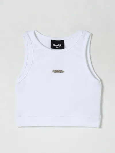 T恤 DISCLAIMER 儿童 颜色 白色