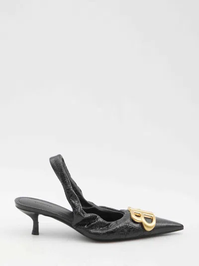 Balenciaga Monaco 50mm Slingback Pumps