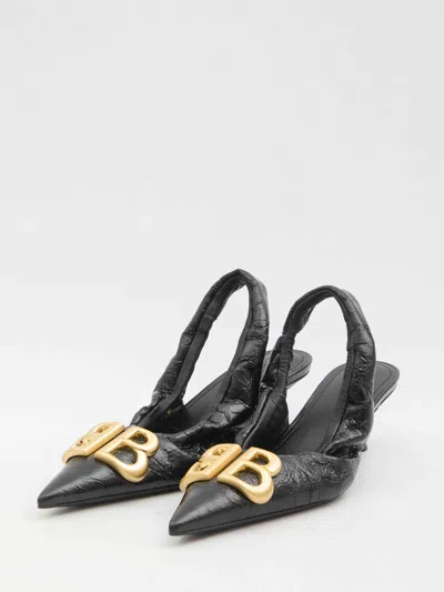 Balenciaga Monaco 50mm Slingback Pumps