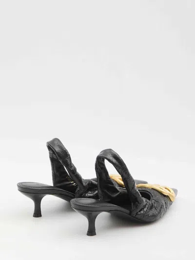 Balenciaga Monaco 50mm Slingback Pumps