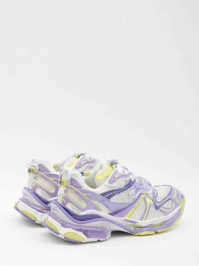 Balenciaga Purple Runner 2.0 Low Top Sneakers