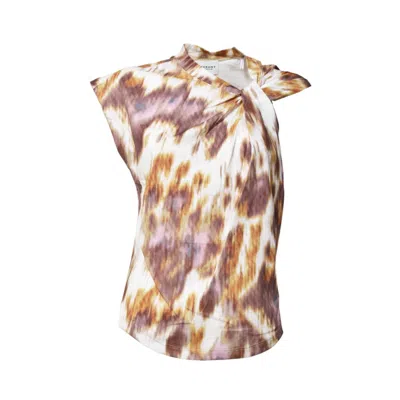 Isabel Marant Étoile Multicolor Cotton Nayda T-shirt With Print