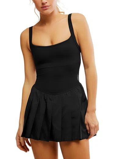 Fp Movement Women's Swing Of Things Skortsie In Black