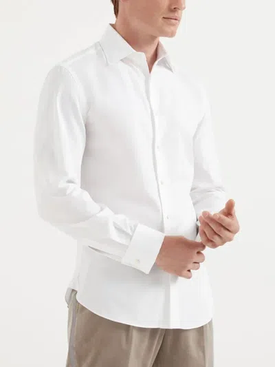 Brunello Cucinelli Men Tuxedo Shirt