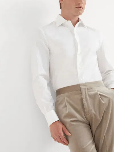 Brunello Cucinelli Men Tuxedo Shirt