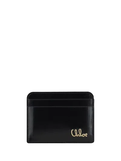 Chloé Chloe Iconic Black Card Holder