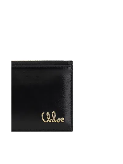 Chloé Chloe Iconic Black Card Holder