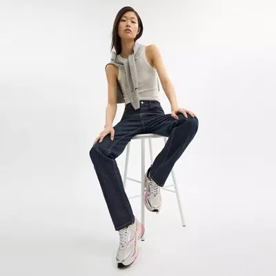 Coach Mesh Sneaker In Neutral