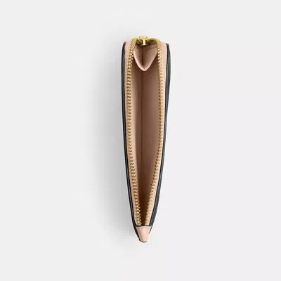 Coach New York Kartenetui In Blockfarben Mit Reissverschluss