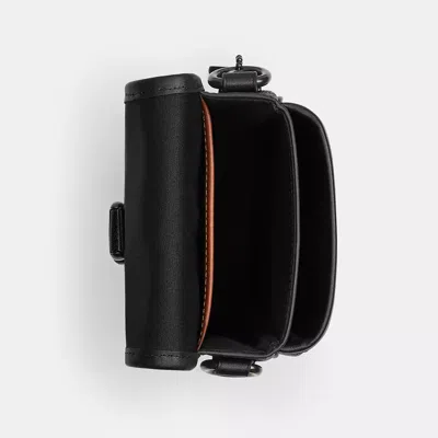 Coach League Handy Umhängetasche Aus Signature Canvas