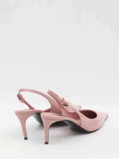 Dolce & Gabbana 70 Patent Leather Slingback Pumps