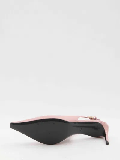 Dolce & Gabbana 70 Patent Leather Slingback Pumps