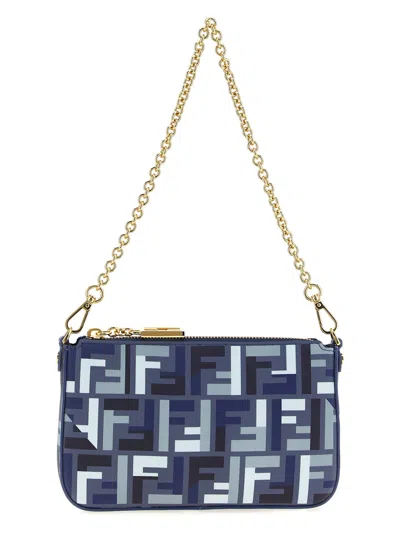 Fendi Baguette Pouch With Chain Mini Bag