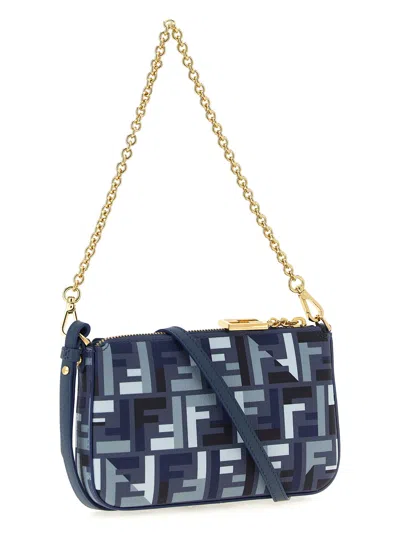 Fendi Baguette Pouch With Chain Mini Bag