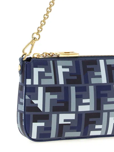 Fendi Baguette Pouch With Chain Mini Bag