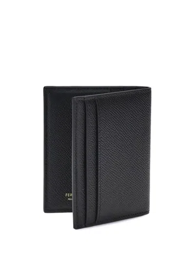 Ferragamo Bi-fold Cardholder Slots In Black