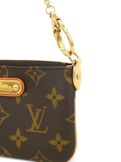 Pre-owned Louis Vuitton 2008 Milla Pm Shoulder Bag In Brown