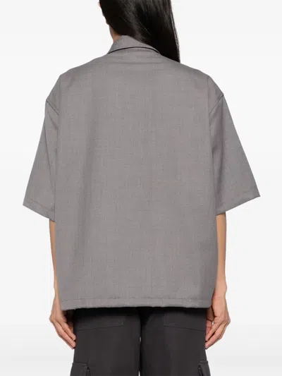 Peacemaker Oamc Tech Shirt In Gray