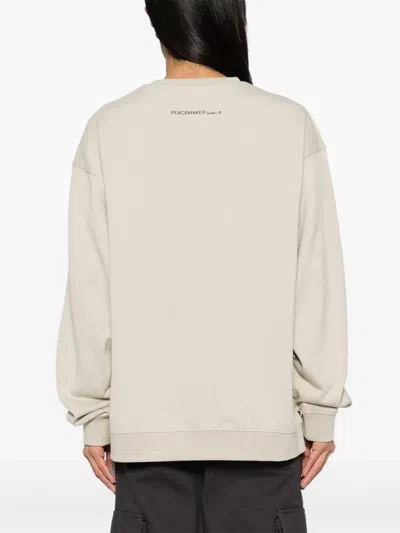 Peacemaker Oamc Bird-printed Sweatshirt In Neutral