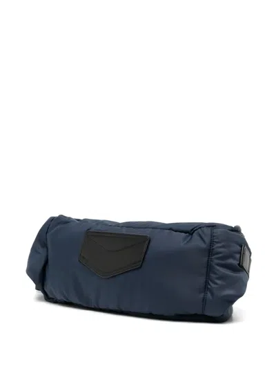 Peacemaker Oamc Medium Padded Belt Bag In Blue