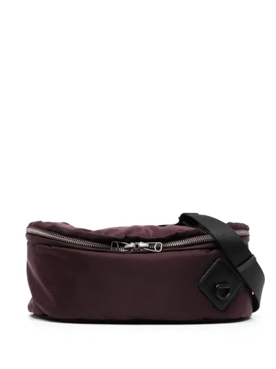 Peacemaker Oamc Medium Padded Belt Bag In Purple