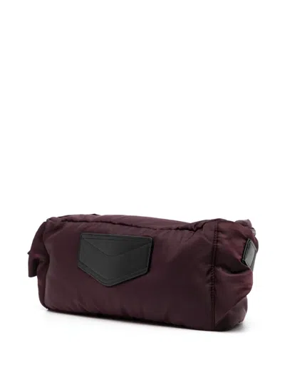 Peacemaker Oamc Medium Padded Belt Bag In Purple