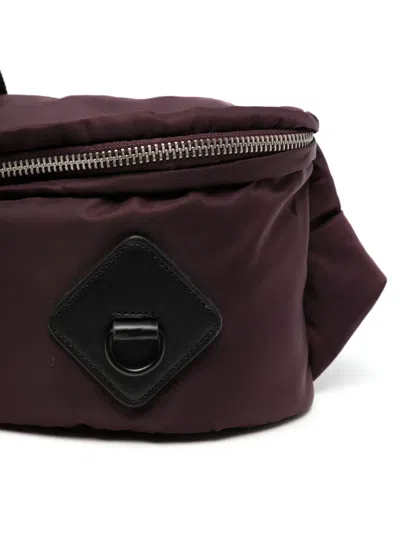 Peacemaker Oamc Medium Padded Belt Bag In Purple