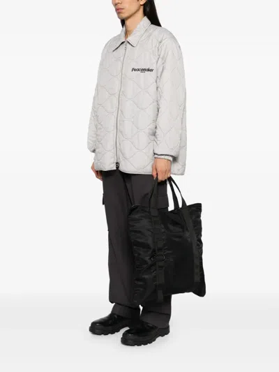 Peacemaker Oamc Nylon Tote Bag In Black