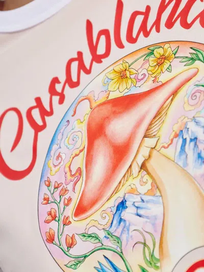 Casablanca "mushroom Emblem" T-shirt