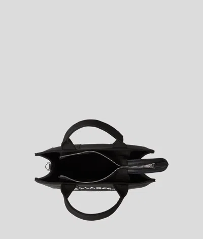 Karl Lagerfeld Medium Rue St-guillaume Square Tote Bag In 999