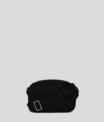 Karl Lagerfeld Rue St-guillaume Shoulder Bag In Black