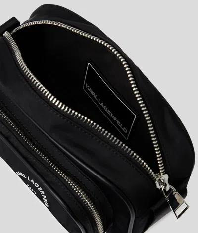 Karl Lagerfeld Rue St-guillaume Shoulder Bag In Black
