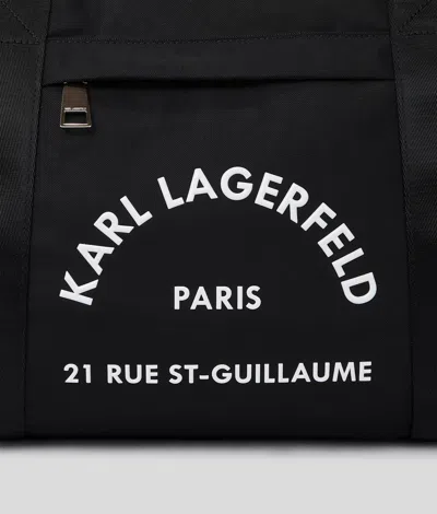 Karl Lagerfeld Rue St-guillaume Weekender-tasche In Black