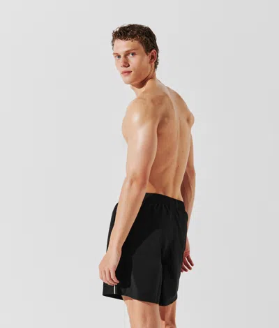 Karl Lagerfeld Hotel Karl Medium-length Boardshorts In Black