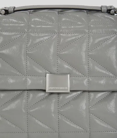 Karl Lagerfeld Large Leather Shoulder Bag