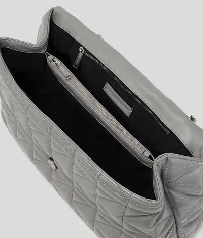 Karl Lagerfeld Large Leather Shoulder Bag