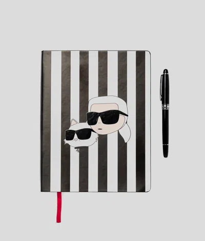 Karl Lagerfeld Ikon Notebook And Pen Set