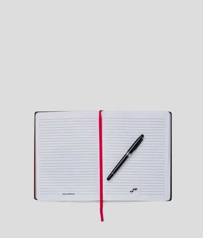 Karl Lagerfeld Ikon Notebook And Pen Set