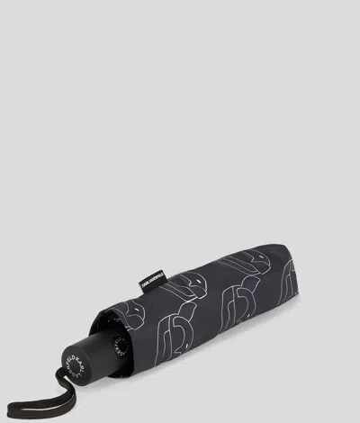 Karl Lagerfeld Ikon Nft All-over Print Umbrella